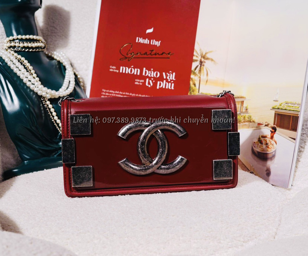 Ảnh TÚI XÁCH CHANEL BOY ĐỎ